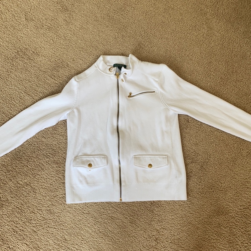 Ralph Lauren white jacket
